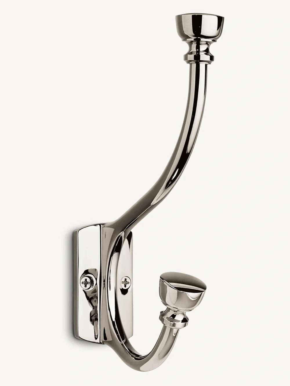 Restoration Hardware Duluth Polished Nickel Wall Hook